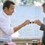 George Clooney rywalizuje z Jeanem Dujardinem o filiżankę kawy