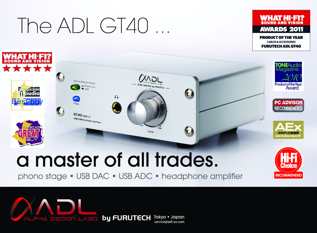 Furutech ADL GT40Îą USB DAC