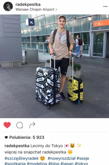 RADEK PESTKA STAWIA NA JAPONIĘ Gwiazdy, LIFESTYLE - Radek Pestka zaczyna karierę modela w Japonii.