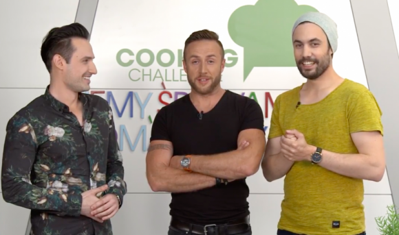 Zespół trzech tenorów - TRE VOCI podjął wyzwanie Cooking Challenge Gwiazdy, LIFESTYLE - Trzej polscy tenorzy Voytek Soko-Sokolnicki, Mikołaj Adamczak i Miłosz Gałaj, którzy tworzą zespół TRE VOCI wzięli udział w akcji Cooking Challenge, w której gotowanie łączy się ze społecznie ważnym przesłaniem.