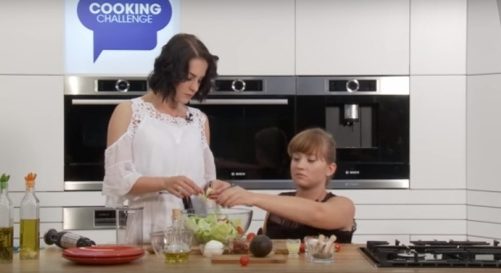 Wiktoria Omyła prosto z parkietu do kuchni Cooking Challenge