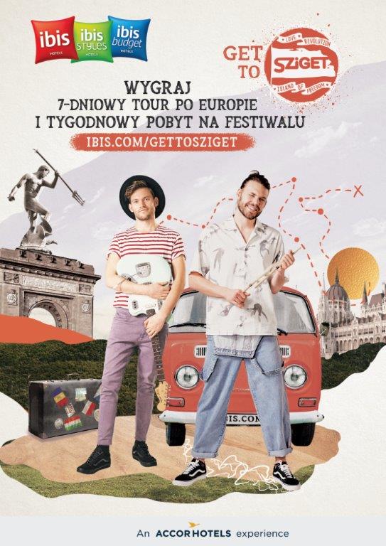 „Get to Sziget” ” wygraj muzyczną przygodę z rodziną hoteli ibis!