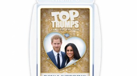 Meghan Markle i książę Harry na kartach Top Trumps Gwiazdy, LIFESTYLE - Brytyjczycy oszaleli na punkcie Royal Wedding, w którym w „rolach głównych” wystąpią już niebawem Meghan Markle i Prince Harry. Specjalnie z tej okazji powstała limitowana edycja kart Top Trumps, wydana przez Winning Moves.