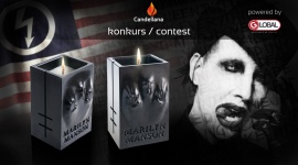 CANDELLANA DLA MARILYNA MANSONA Muzyka, LIFESTYLE - Manson poprzez agencję Global Merchandising Services rozpoczął współpracę z marką Candellana, która wykonała dla niego fenomenalną świecę, jako unikalny gadżet dla fanów.