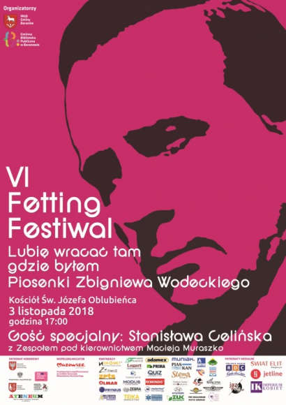 Jesień brzmi muzyką – VI Fetting Festiwal Muzyka, LIFESTYLE - Zbliża się ten moment w roku, gdy w Baranowie możemy posłuchać najbardziej utalentowanych młodych muzyków i wokalistów. To też czas, aby upamiętnić znakomitego aktora i muzyka o „smutnej twarzy”, Edmunda Fettinga. Zapraszamy 3 listopada 2018 r. na VI edycję Fetting Festiwal!