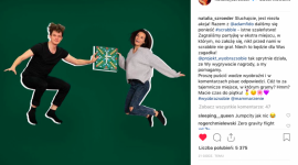 Natalia Szroeder skacze charytatywnie na Instagramie Gwiazdy, LIFESTYLE - Natalia Szroeder opublikowała na Instagramie zdjęcie, na którym razem z Adamem Fidusiewiczem przybrali dość osobliwą pozycję.
