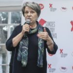 Dr Irena Eris i Katarzyna Pawlikowska podczas ogłoszenia finalistek X edycji BWR