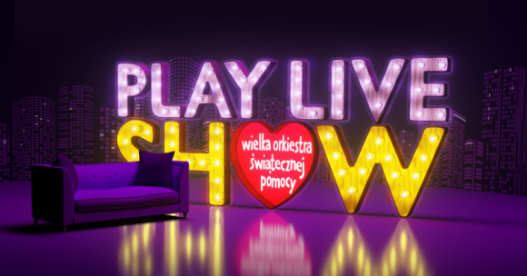 PLAY LIVE SHOW – najbardziej charytatywny show w Internecie Gwiazdy, LIFESTYLE - PLAY po raz ósmy wspiera wielki finał WOŚP. W tym roku operator przygotował jak zwykle pełną atrakcji strefę PLAY z ogromnym diabelskim młynem przy Pałacu Kultury i Nauki, a w niedzielę pomiędzy 14 a 19 poprowadzi największy charytatywny show w Internecie.