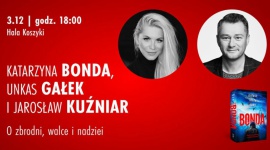 Bonda, Gałek i Kuźniar - o zbrodni, walce i nadziei | Warszawa Gwiazdy, LIFESTYLE - Już 3 grudnia w warszawskiej Hali Koszyki Katarzyna Bonda spotka się z czytelnikami. Autorce towarzyszyć będzie Unkas Gałek – pierwowzór Kereja – głównego bohatera powieści „Miłość leczy rany”. Rozmowę poprowadzi Jarosław Kuźniar.