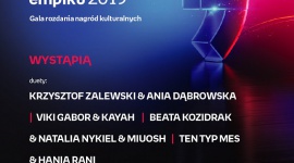 Gala Bestsellery Empiku 2019 w niepowtarzalnej i gwiazdorskiej oprawie muzycznej Muzyka, LIFESTYLE - Premierowe wykonania i niezwykłe kolaboracje – Bestsellery Empiku 2019 to nie tylko gala rozdania nagród kulturalnych, ale też wyjątkowe muzyczne show. Wszystko to już 4 lutego!