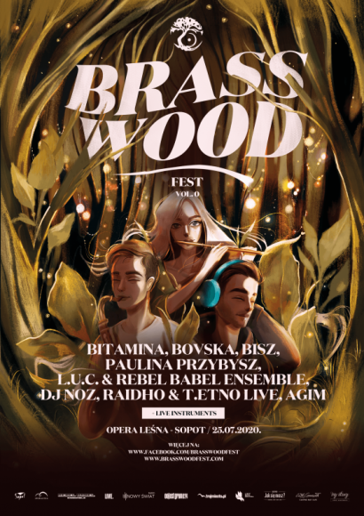 Nowy muzyczny festiwal na mapie Polski! Muzyka, LIFESTYLE - BrassWoodFest to unikatowe wydarzenie, które połączy ze sobą magię akustycznych instrumentów muzycznych z brzemieniem DJów. Już w sobotę 25 lipca na sopockiej scenie wystąpią: L.U.C. & Rebel Babel, Paulina Przybysz, Bitamina, Bovska, Bisz oraz DJ Noz, Raidho&T.Etno.Live, Agim.