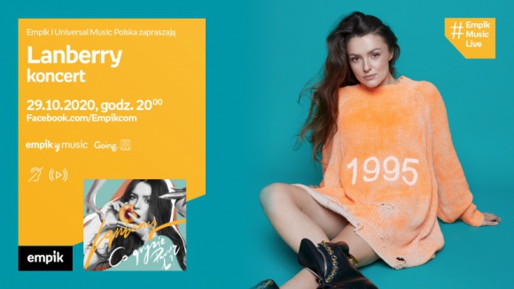 Lanberry zagra dla fanów koncert online Muzyka, LIFESTYLE - Lanberry powraca z trzecim albumem. Piosenkarka zagra dla fanów koncert online